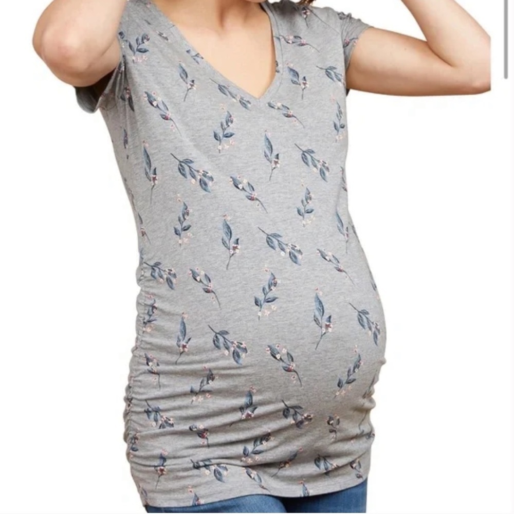 Motherhood Maternity Ruched T-Shirt